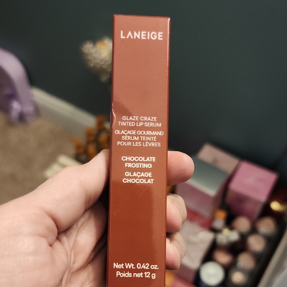 LANEIGE Glaze Craze Tinted Lip Serum - Chocolate Frosting